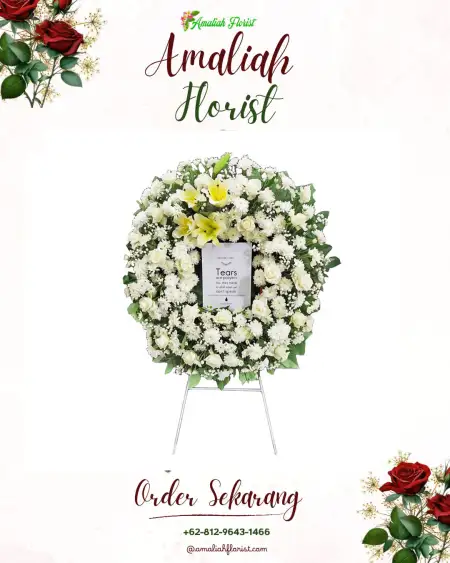 Krans Bunga Duka Ciruluk